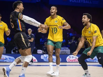 VNL: Brasil atropela a França e estreia terceira semana da Liga com vitória
