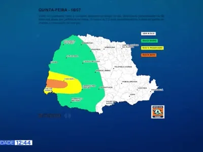 Ventos fortes antecedem sexta-feira de sol e tempo firme no Paraná