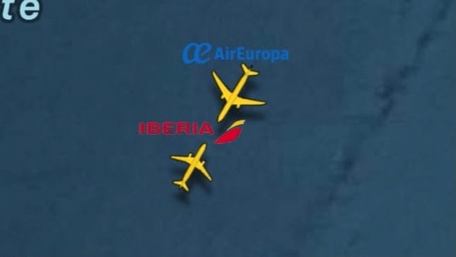Voos de SP e PE entram em rota de colisão sobre o Oceano Atlântico
