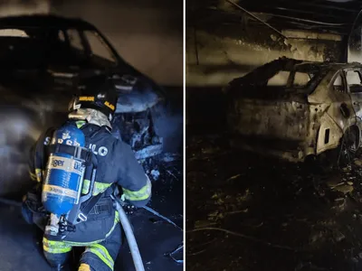 Incêndio em carro elétrico aciona Bombeiros e Defesa Civil em São Sebastião