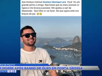 Saiba tudo sobre morte de jovem em 'banho de óleo' em Ponta Grossa
