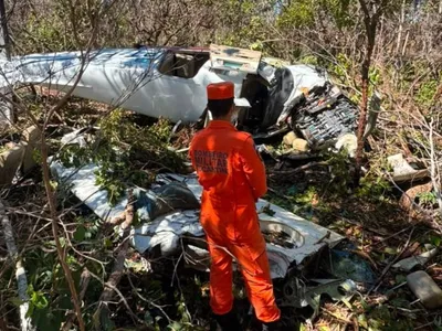Duas pessoas morrem em queda de avião no Tocantins
