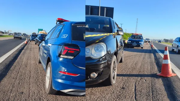 Após perseguição de carro, homem esfaqueia ex-companheira e namorado dela