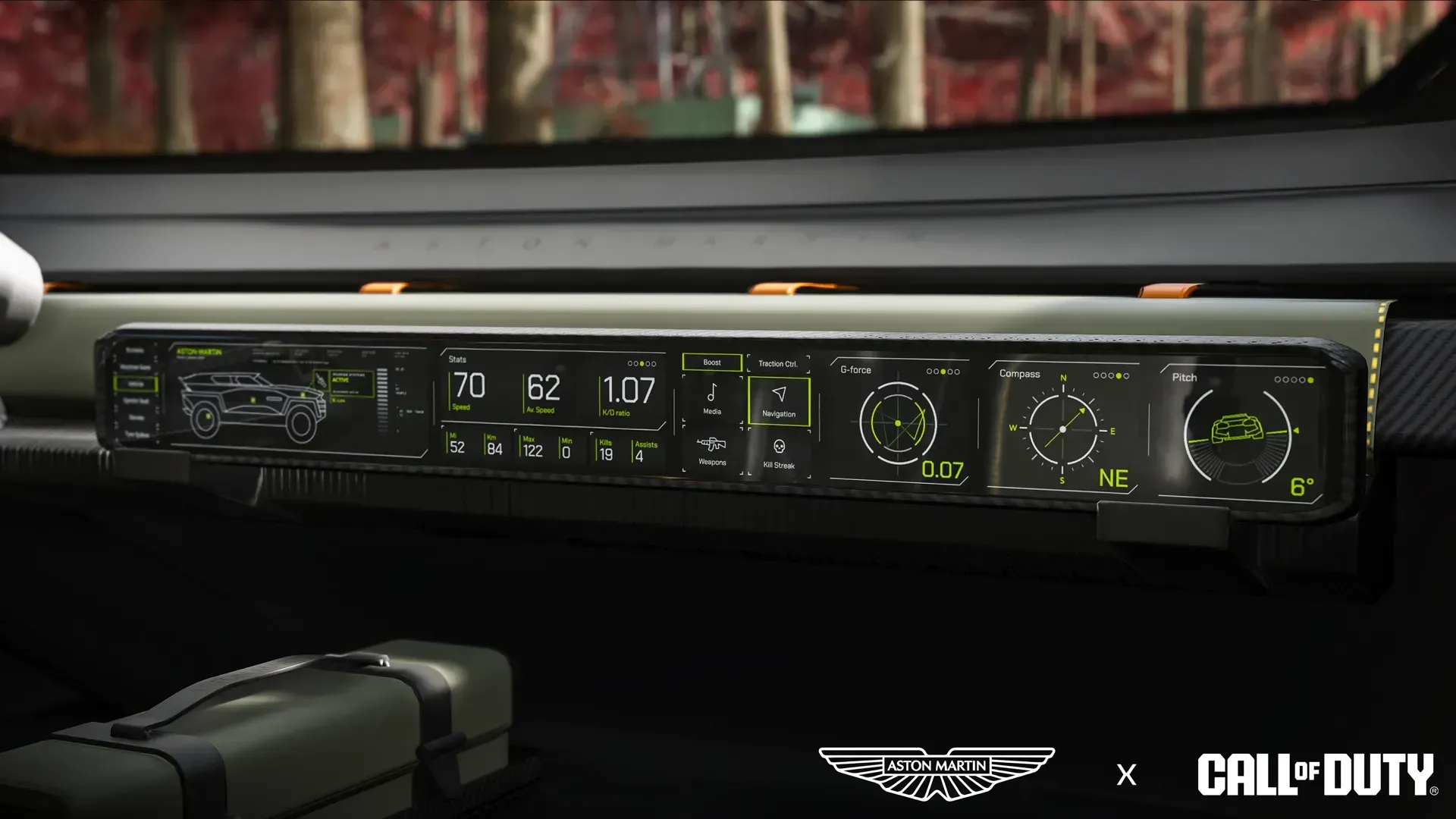Aston Martin cria SUV blindado para Call of Duty: Modern Warfare 4