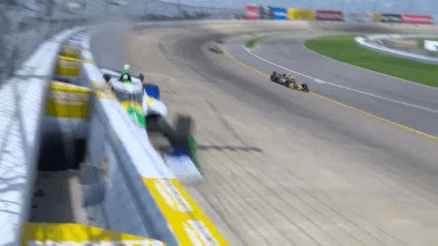 Caio Collet bate sozinho e abandona GP de Nashville; veja
