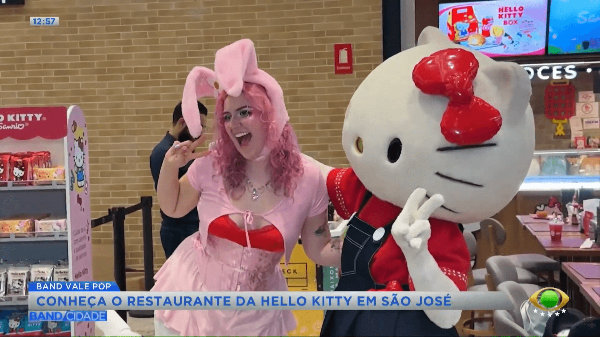 Hello Kitty レストラン限定 Waitress ボールペン 2001 Hello Kitty