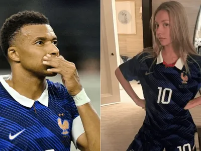 Mbappé posta foto de Ester Expósito com sua camisa, e apaga logo em seguida
