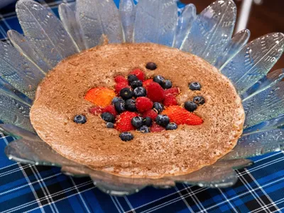 Mousse de chocolate meio-amargo com licor de café | Band Receitas