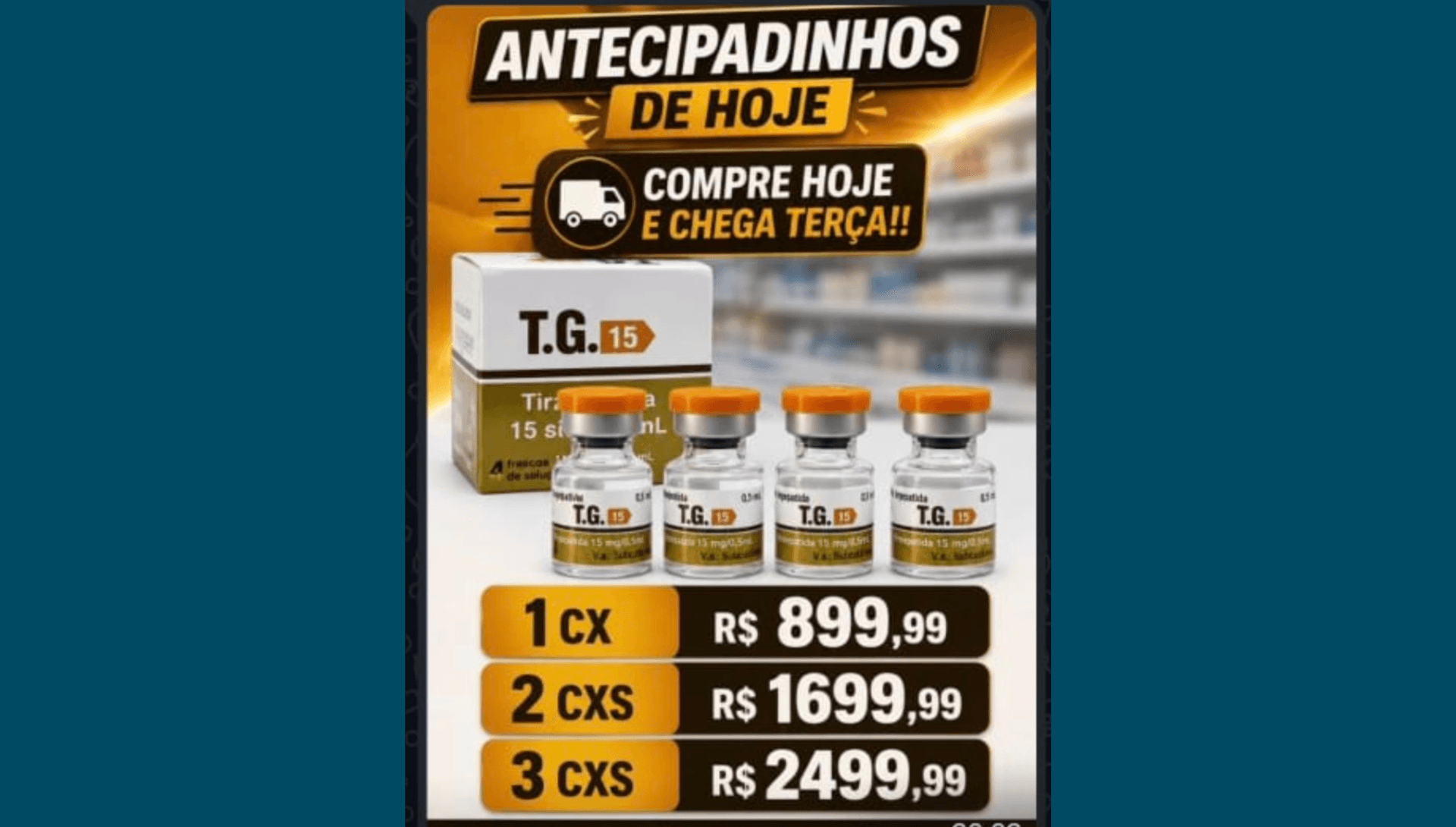 Mulher anunciava os medicamentos em grupos fechados em aplicativos de mensagens