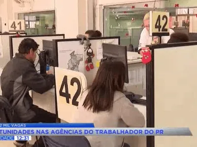Paraná inicia semana com quase 22 mil vagas de emprego