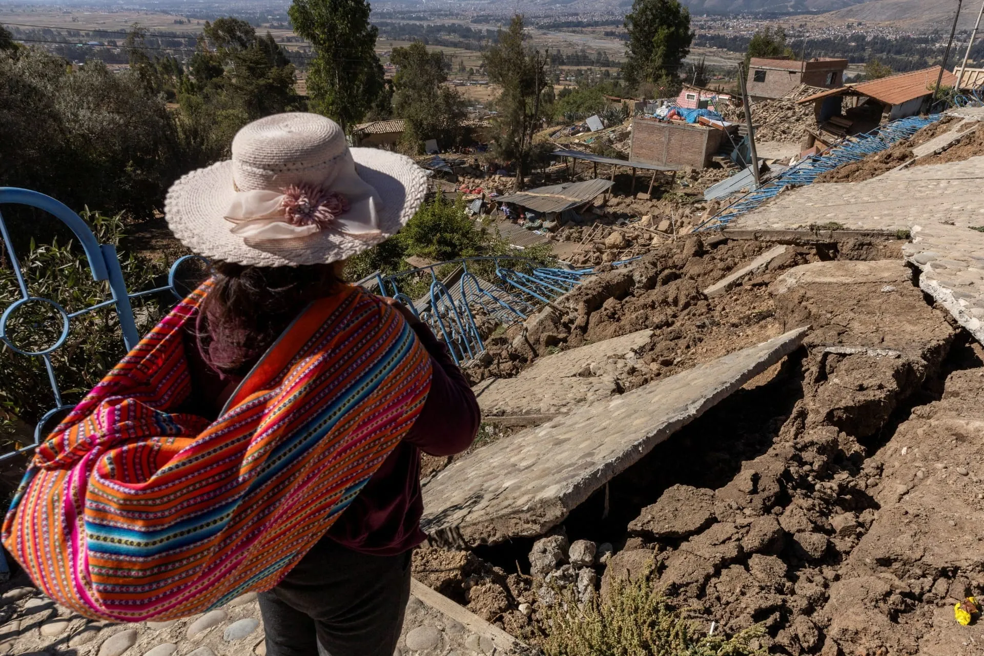Terremoto no Peru (foto: Yershon Vilca/Reuters)