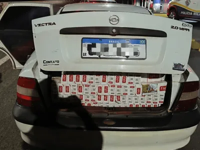 Duas pessoas são presas por contrabando e descaminho em Prudente