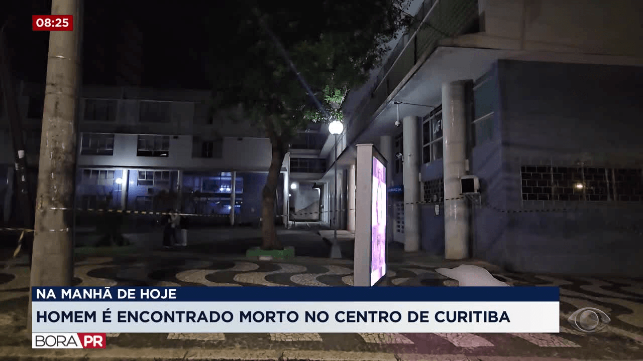 Homem morre esfaqueado ao lado da UFPR no centro de Curitiba