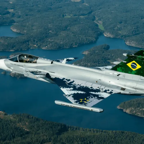 Créditos: Saab/Força Aérea Brasileira/Reprodução
