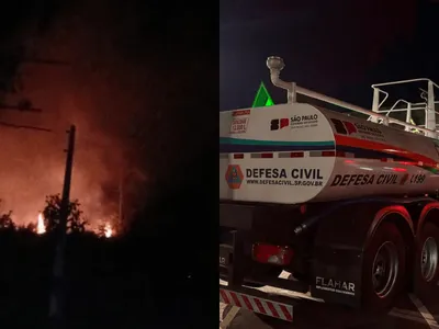 Incêndio destrói 1,5 hectare de área de preservação em Campos do Jordão