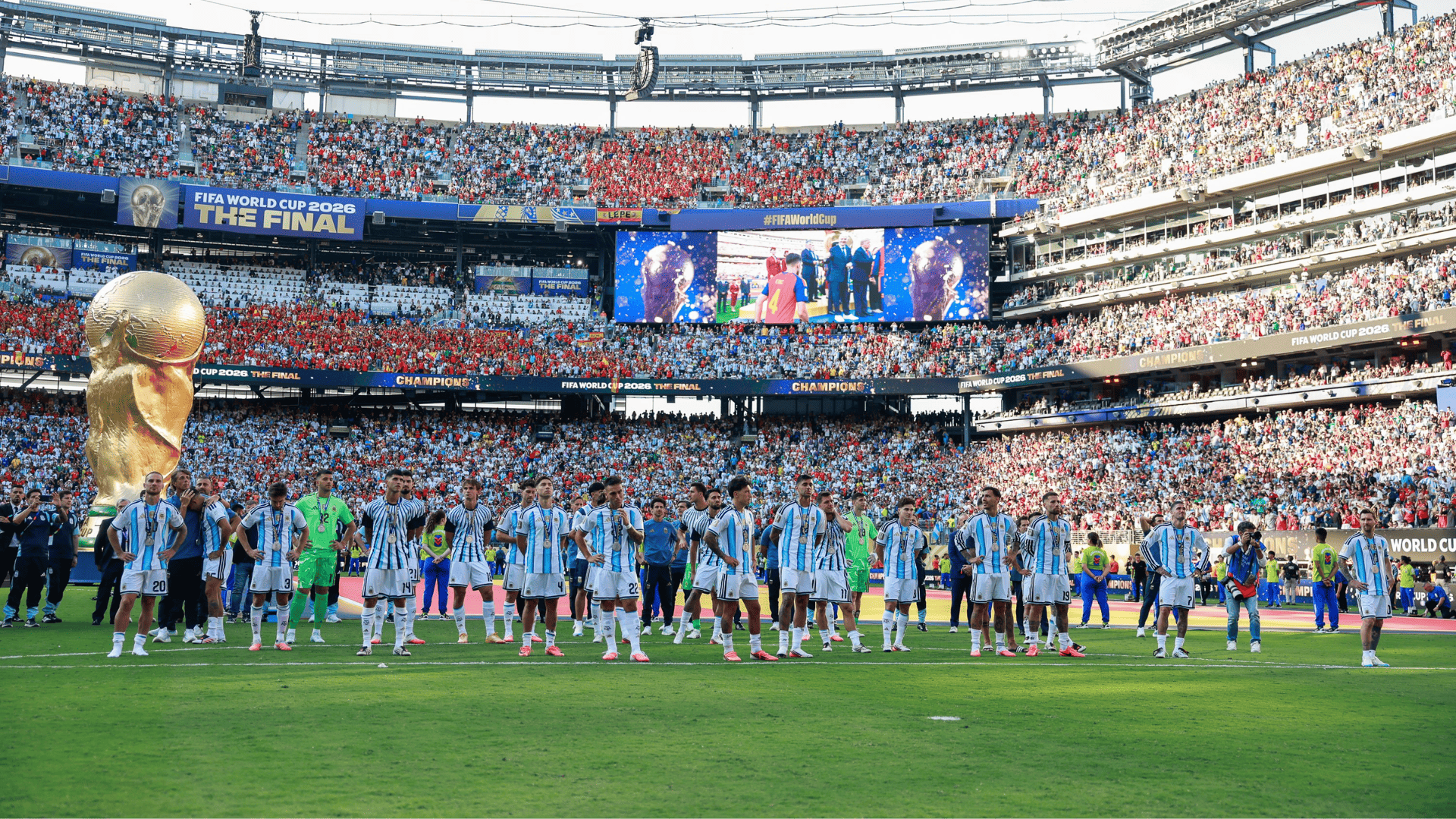 Conmebol autoriza homenagem da AFA à Argentina na Sul-Americana; entenda