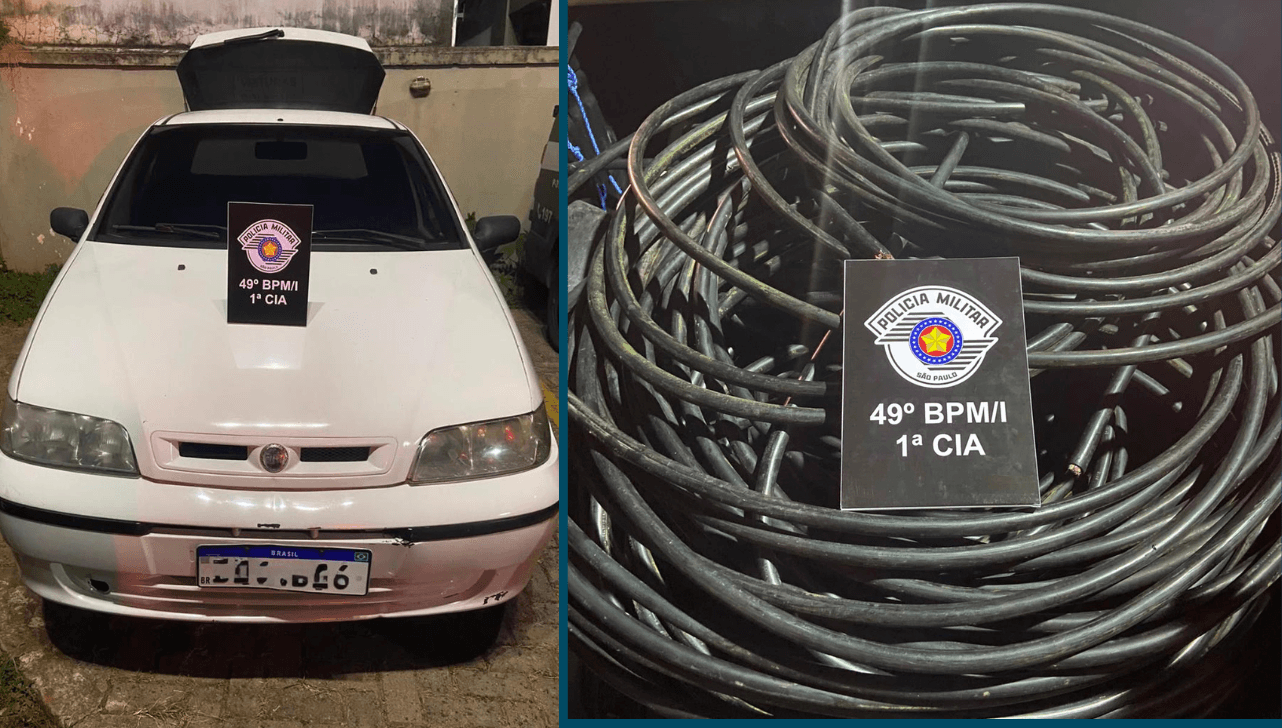 Grupo é preso em Jundiaí e Valinhos por furto de 300 kg de fios de cobre