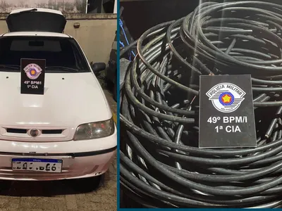 Grupo é preso em Jundiaí e Valinhos por furto de 300 kg de fios de cobre