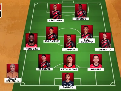 Veja a escalação do Athletico para encarar o São Paulo pelo Brasileirão