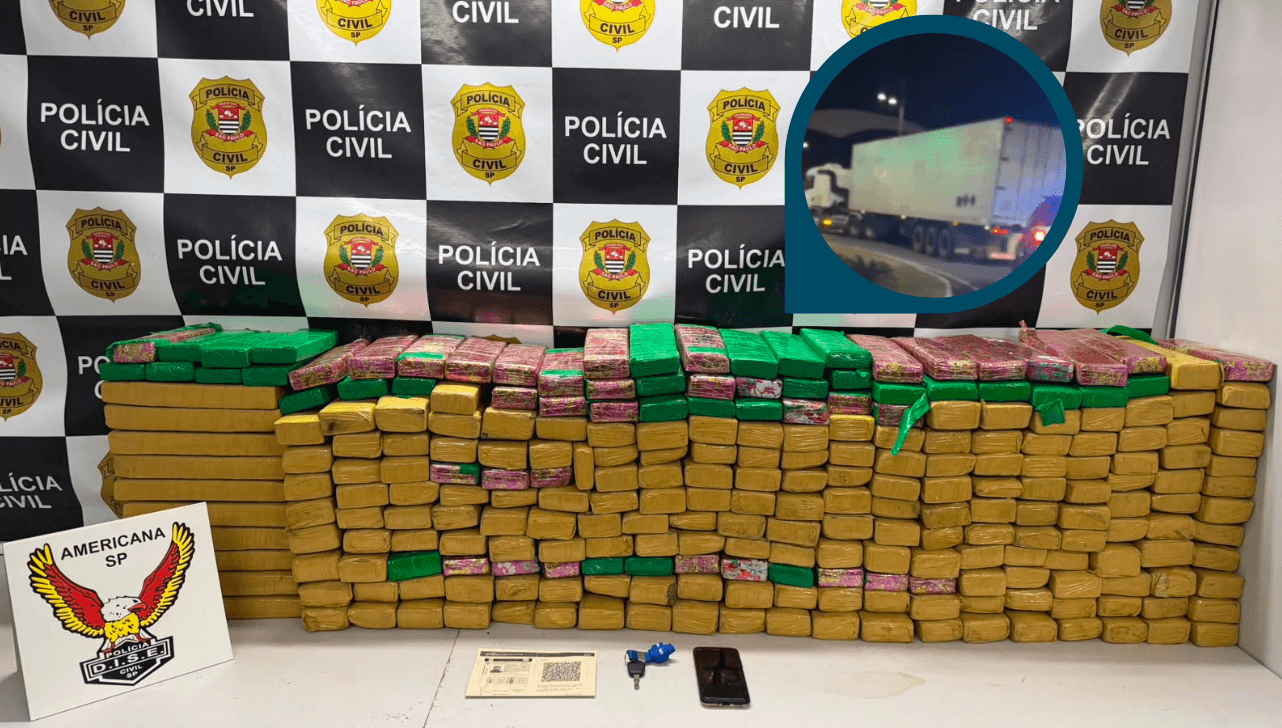 Homem é preso por tráfico e 270 tijolos de maconha são apreendidos