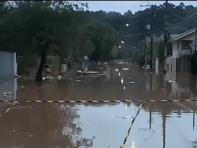 Cerca de 150 cidades do RS são atingidas por fortes chuvas