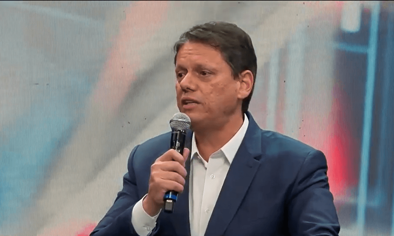 Tarcísio atribui resultado eleitoral a 'esgotamento com o lulopetismo'