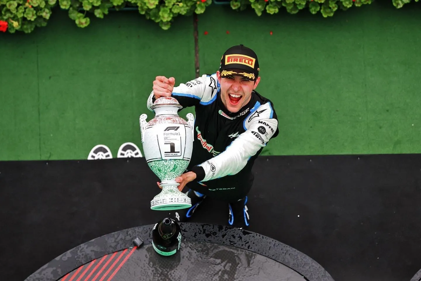 Esteban Ocon venceu o GP da Hungria de 2021