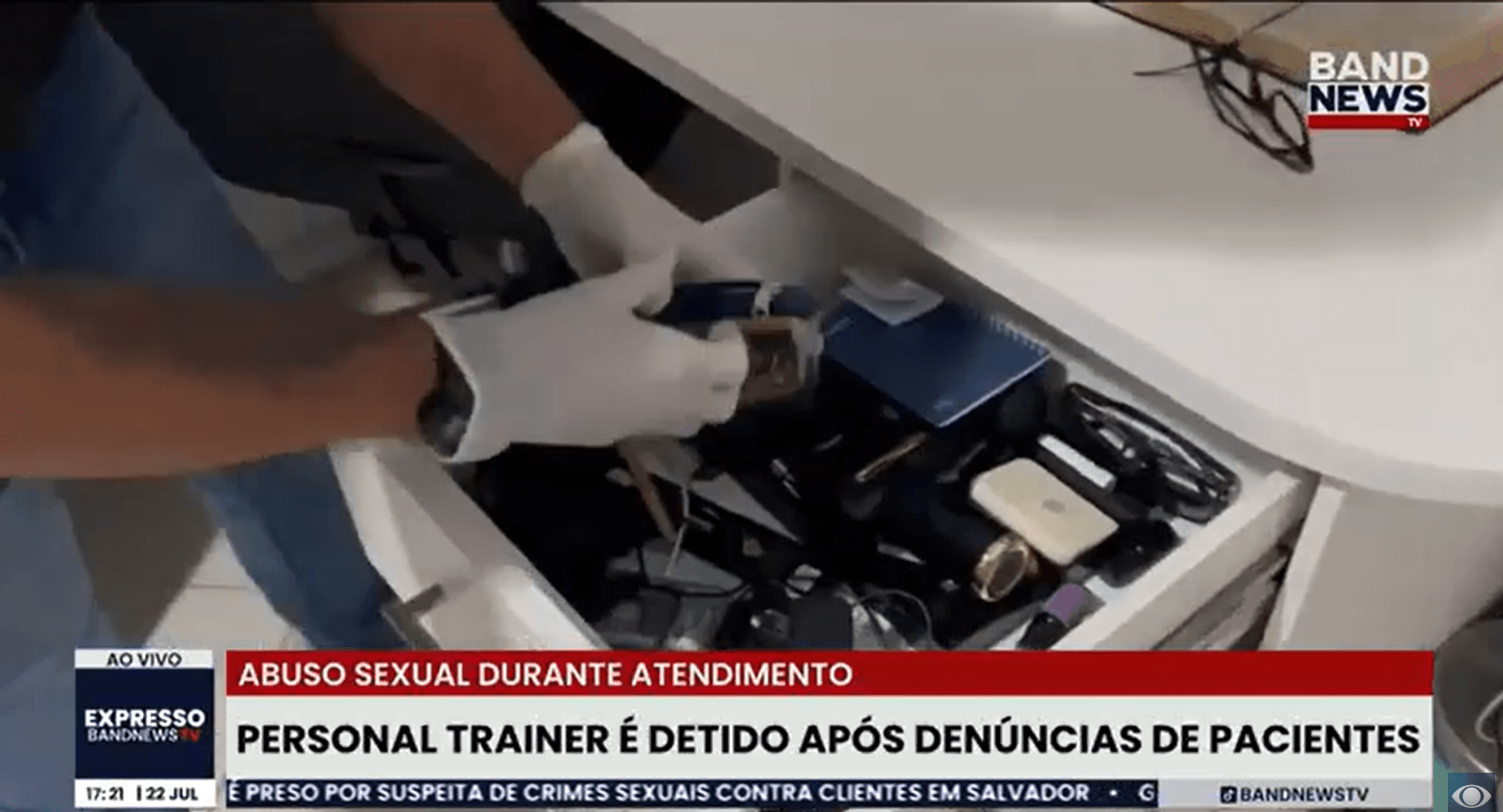Polícia prende personal trainer suspeito de estupro na Bahia
