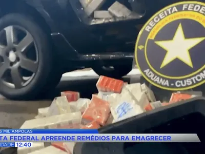 Receita apreende 5,8 mil ampolas de remédio emagrecedor no PR