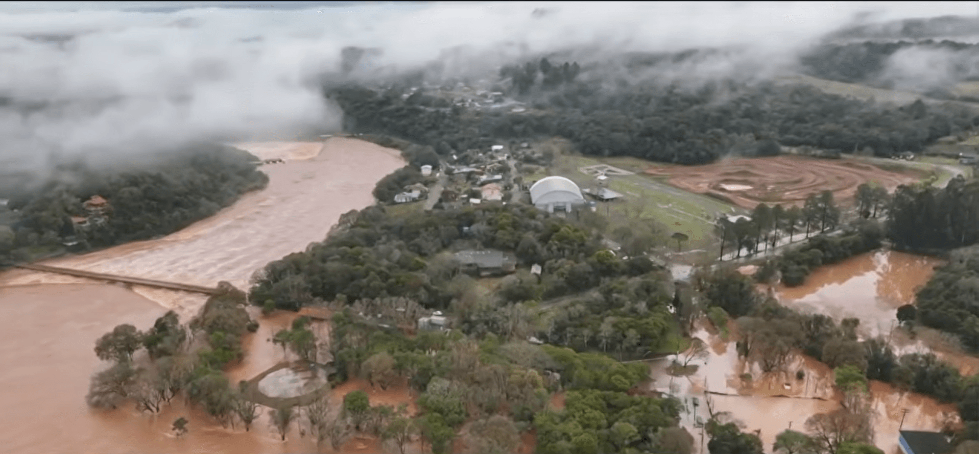 Chuvas no RS: 7 cidades estão em estado de emergência