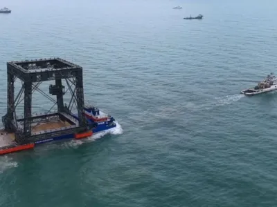 China constrói plataforma marítima para recuperar foguetes; entenda