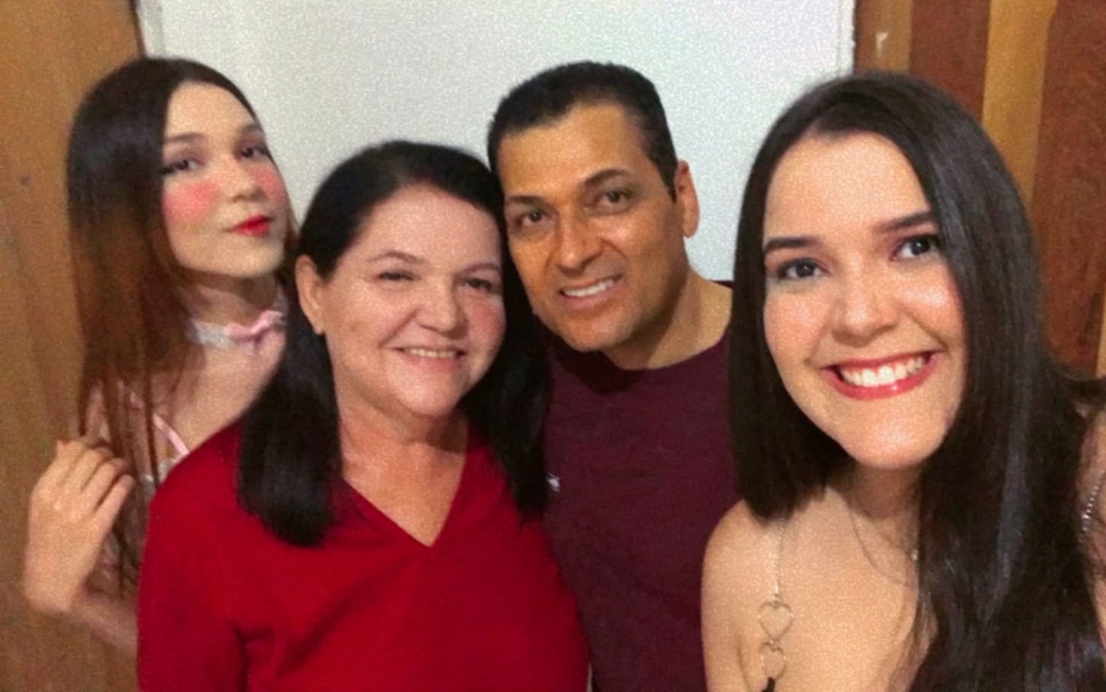 Para Lorraine, a família é a base para seguir em busca do sonho de se tornar médica I Arquivo pessoal
