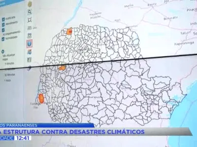 Metade das cidades do Paraná não tem estrutura contra desastres