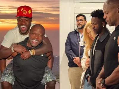 Saiba o que Vini Jr foi fazer no Cristo Redentor com Terry Crews e Virginia