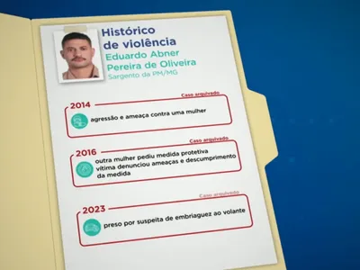 Suspeito de matar capitão em BH já foi denunciado por agressão 2 vezes