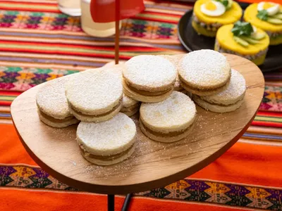 Alfajor peruano | Band Receitas