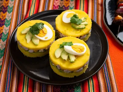 Causa limeña de ceviche | Band Receitas
