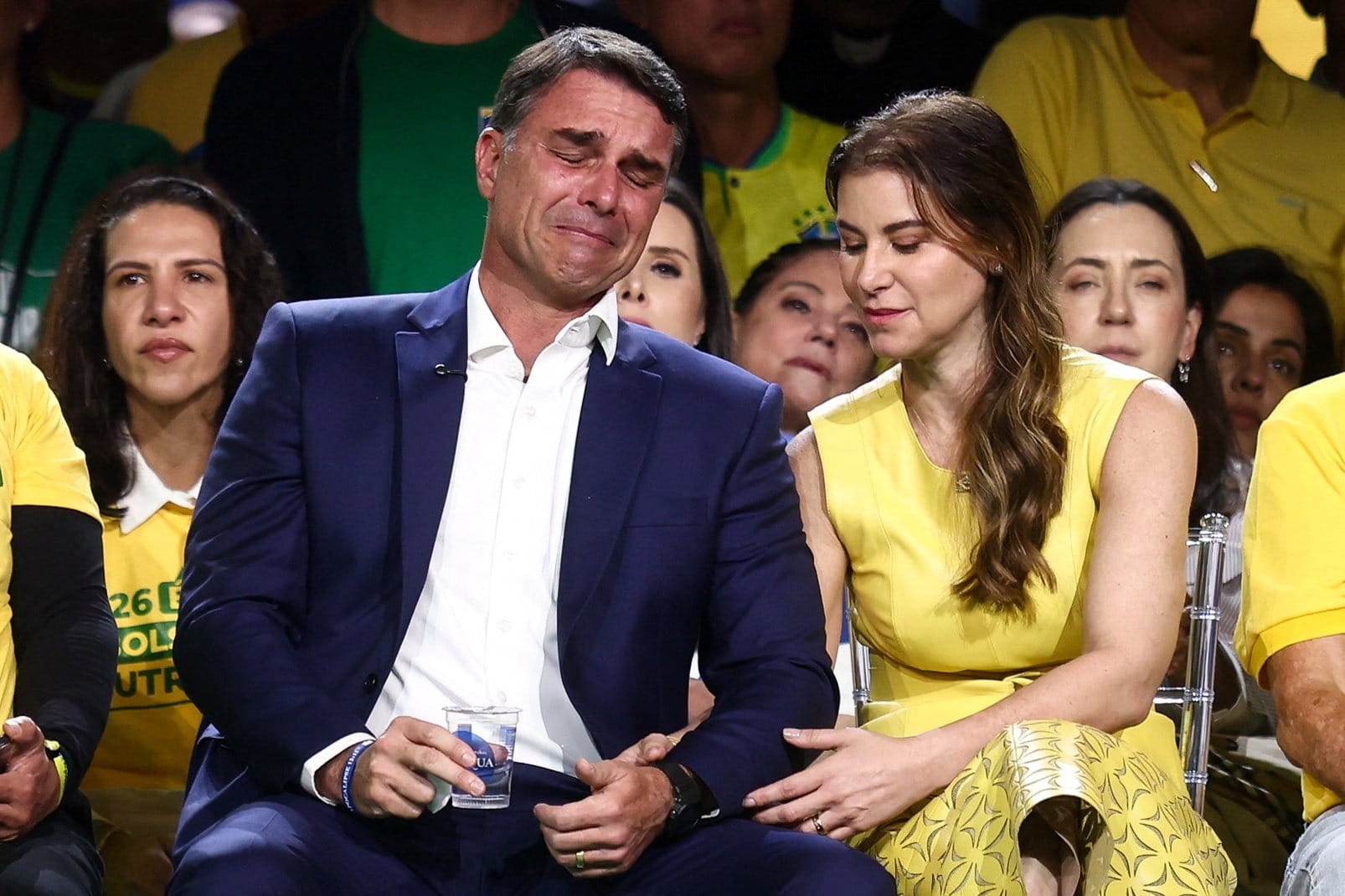 Flávio é lançado à Presidência e avisa : "Posso ser mais calmo e moderado"