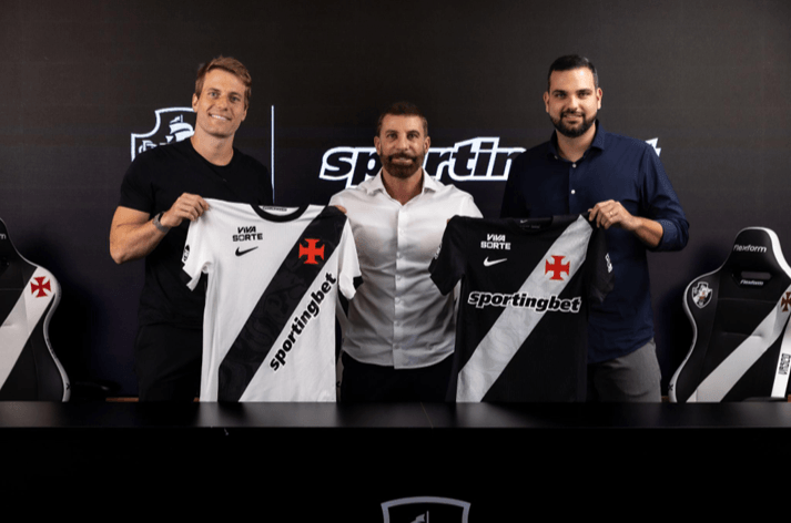 Vasco anuncia casa de apostas como patrocinador máster; veja detalhes