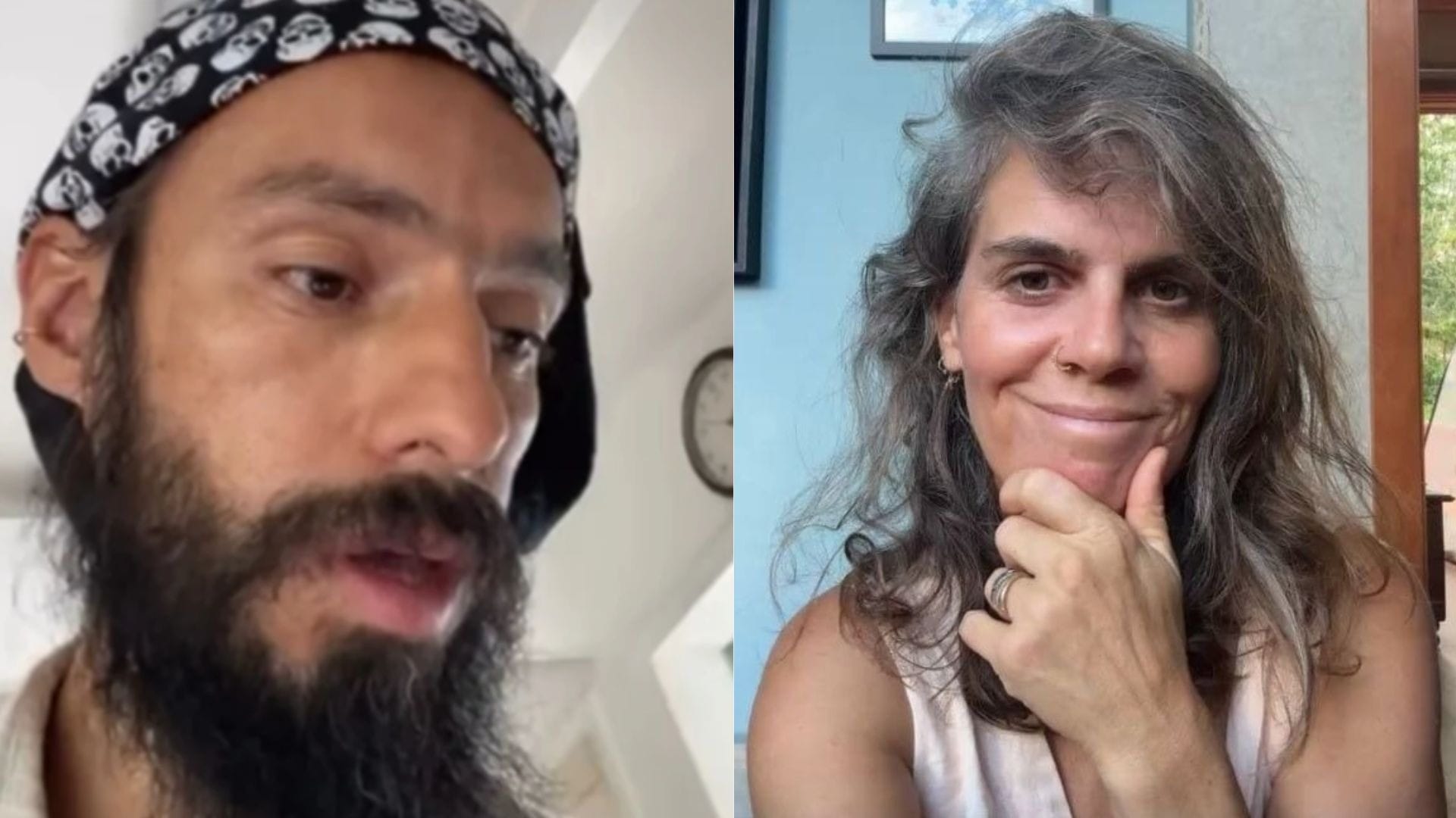 Ex-marido da filha de Ana Maria Braga chora ao falar sobre medida protetiva