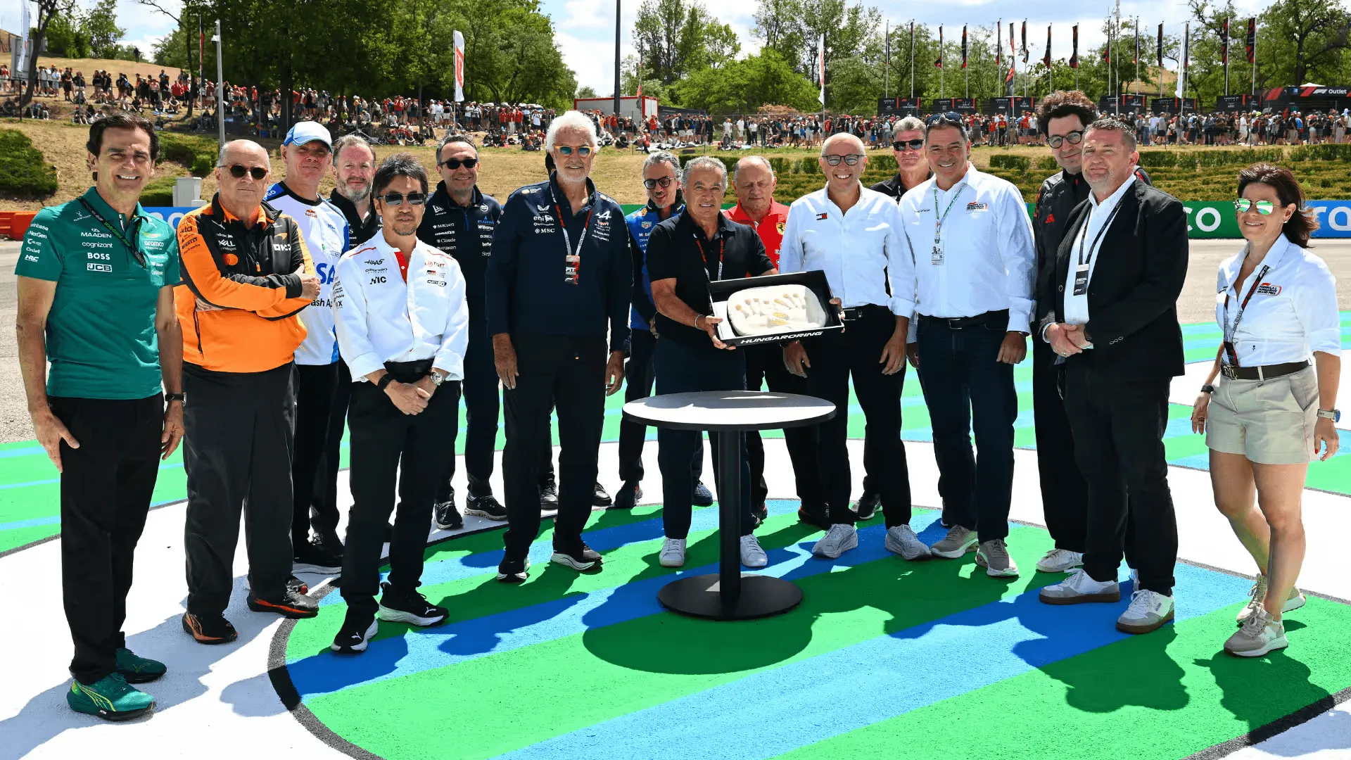 Curva Alesi é a 11 no Circuito de Hungaroring