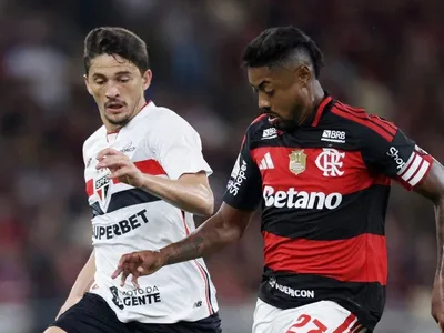 Flamengo só empata com o São Paulo e não se aproxima do líder Palmeiras