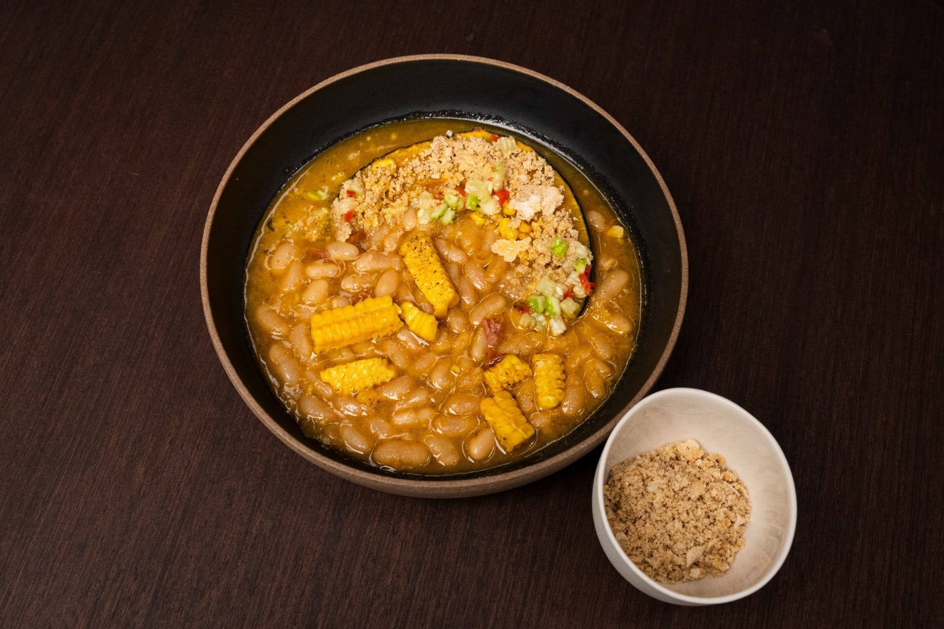 Locro nordestino de carne com abóbora, farinha de biju e vinagrete de maxixe | Band Receitas