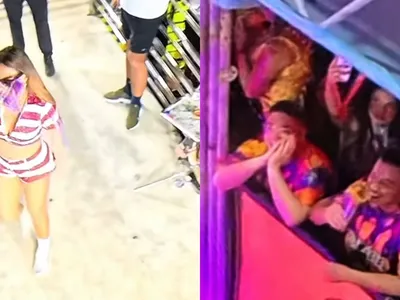Alinne Rosa desabafa após ser atingida por copo em bloco no Fortal; veja