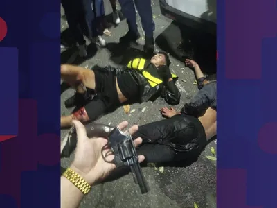 Dois assaltos terminam em tiroteio na região da Praça da Bandeira
