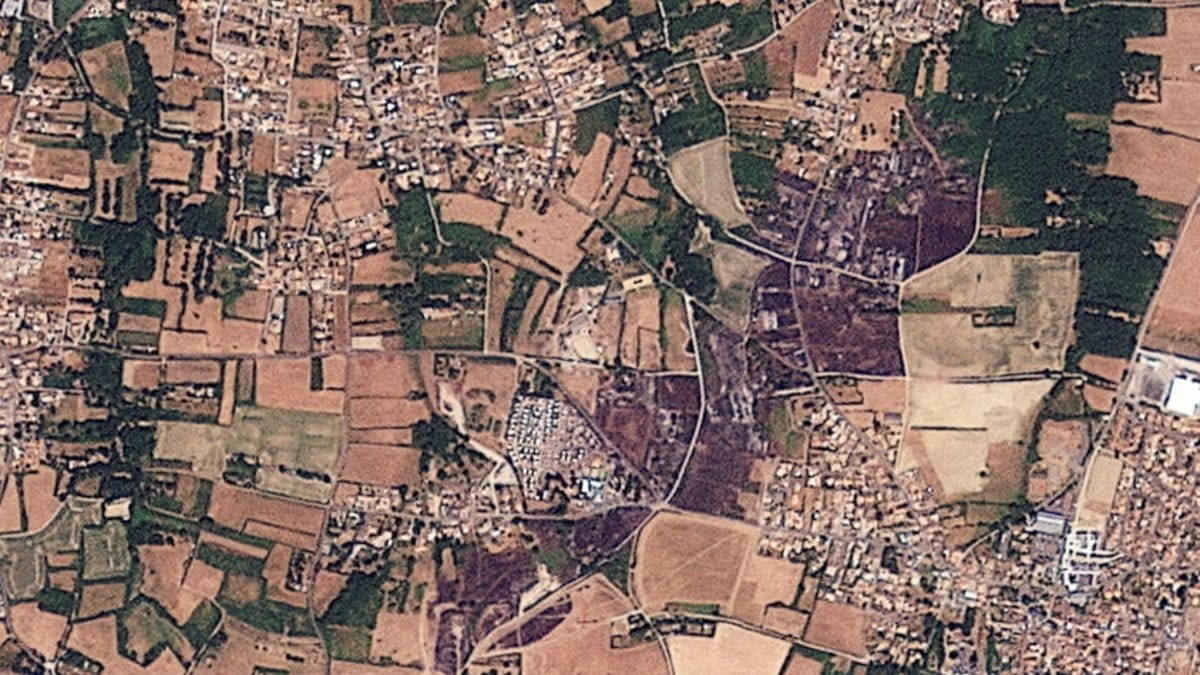 Satélites registram fumaça de incêndios que atingem o sul da Europa