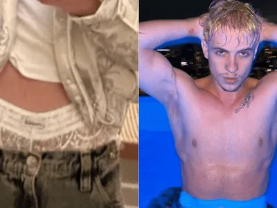 Juliano Floss recebe deboche por usar cueca de renda; Jonas Sulzbach reage