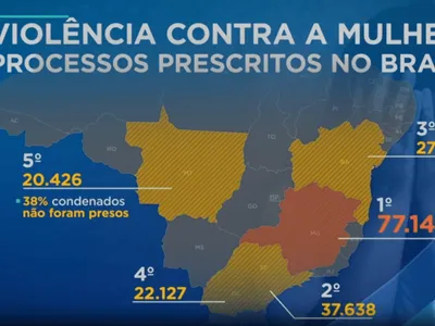 Violência contra a mulher: 300 mil processos prescrevem no Brasil em 5 anos