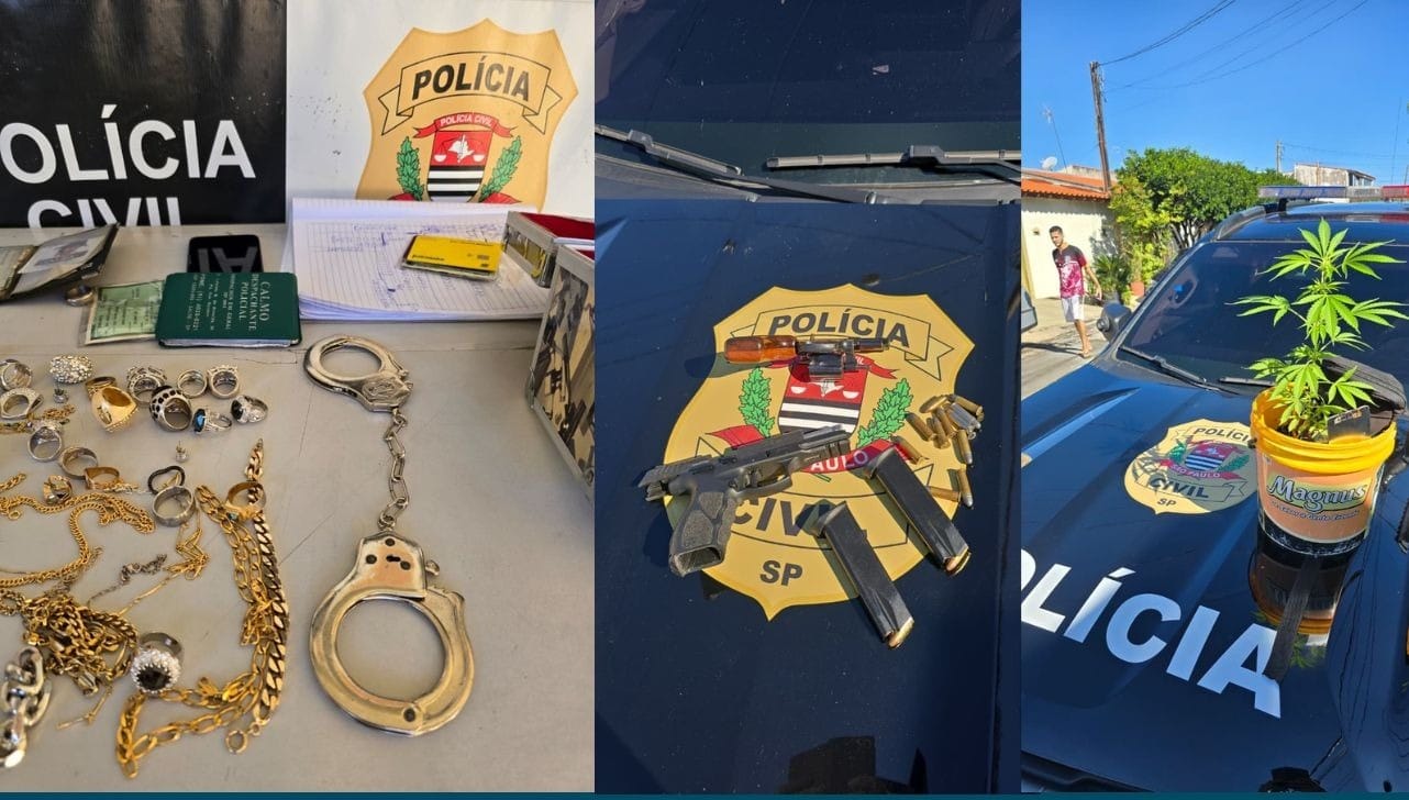 Três suspeitos de roubo a idoso de 80 anos são presos em Salto