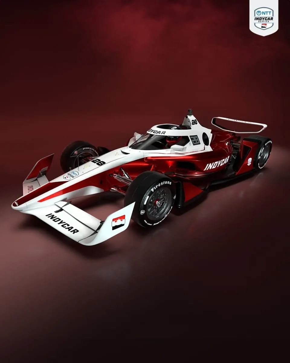 IndyCar apresenta o IR-28, novo modelo da categoria para 2028